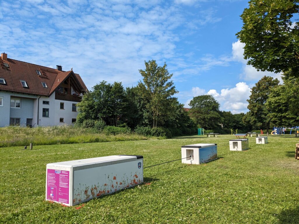BLOACS-Grafenrheinfeld-Quadruple 4er Slackline Anlage
