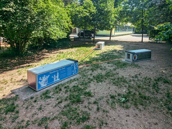 Albert-Einstein-MS-Augsburg-Slackline